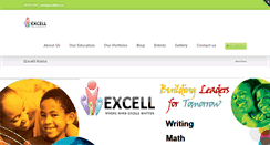 Desktop Screenshot of iexcellkids.info